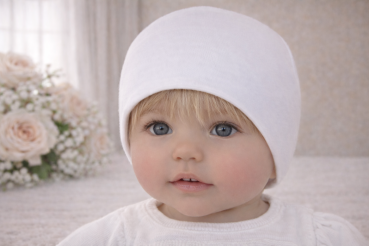 Taufmütze Baby Mädchen + Junge