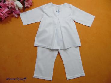 Taufanzug schlicht Motiv Modell 2 - Baby Mädchen + Junge